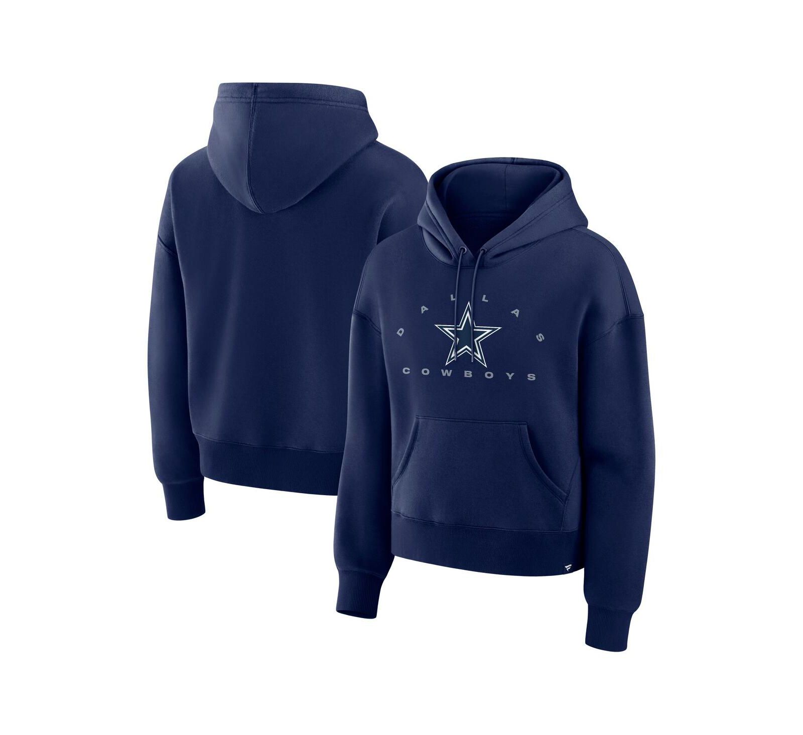 Женское худи Fanatics Navy Dallas Cowboys Eligible Receiver Legacy Pullover