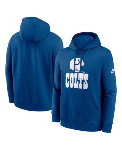 Мужское худи Nike Indianapolis Colts Best Season Rewind Club Pullover Royal