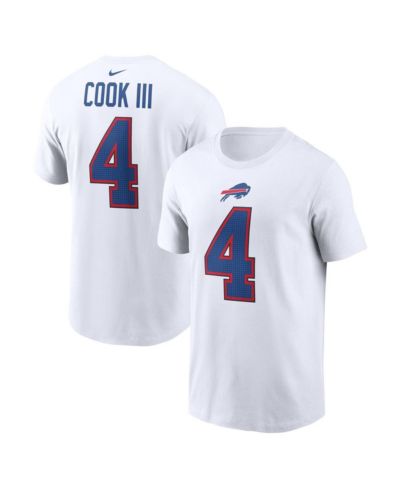 Nike Мужская футболка Nike James Cook III White Buffalo Bills