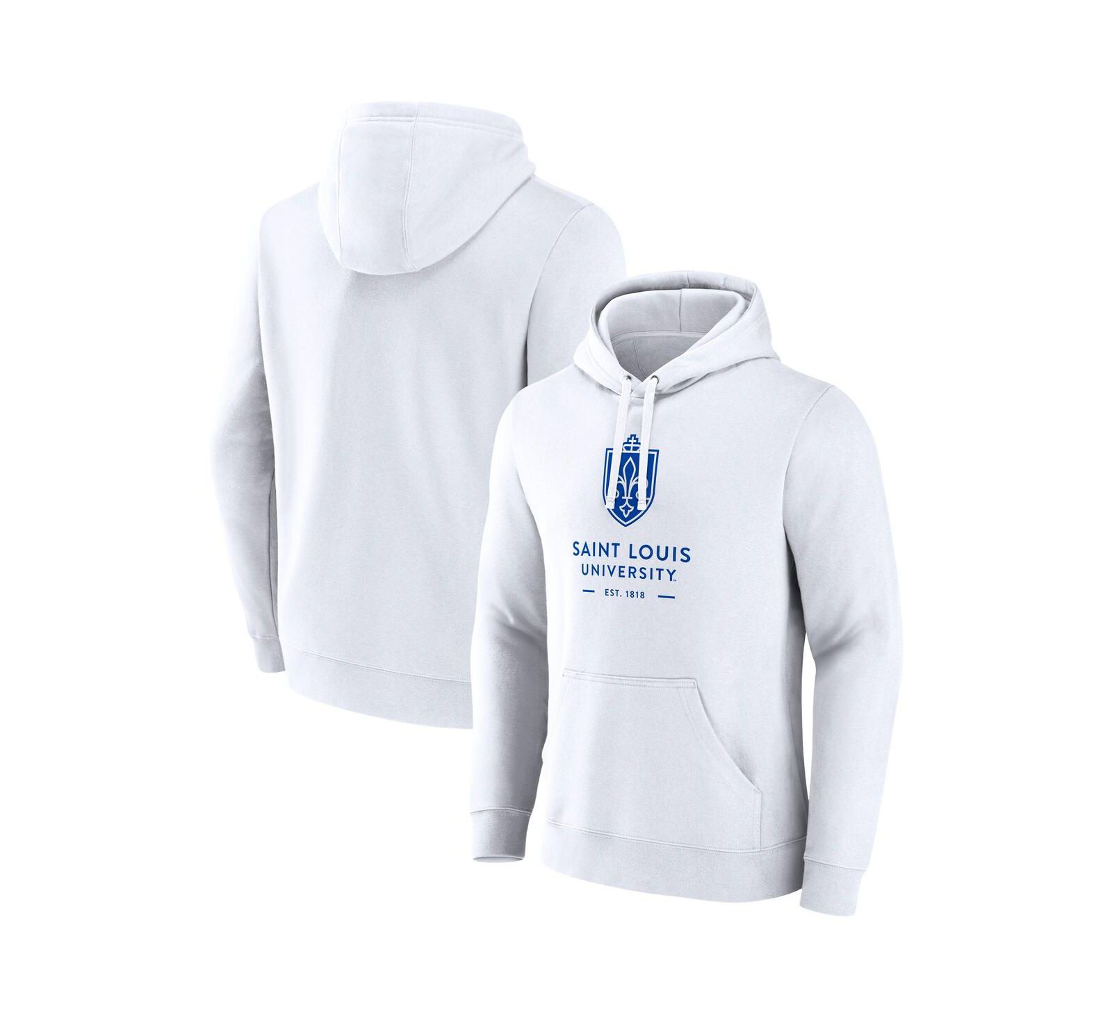 Fanatics Мужская толстовка Saint Louis Billikens Primary Logo White