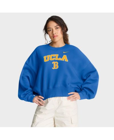 Nike Женская свитшот Nike UCLA Bruins Oversized Phoenix Arch Pullover Blue