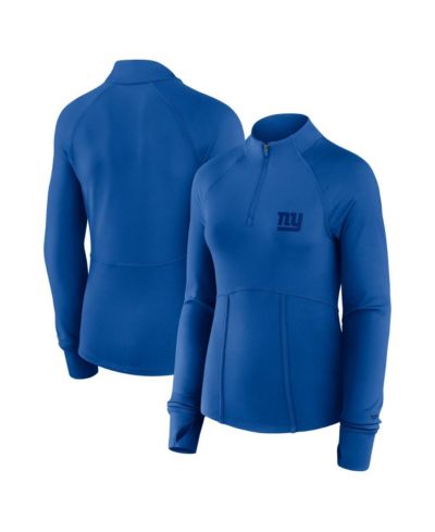 Fanatics Women's Royal New York Giants Elements Quarter-Zip Jacket