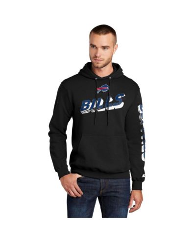 Мужское худи-пуловер Starter Black Buffalo Bills Wordmark Logo