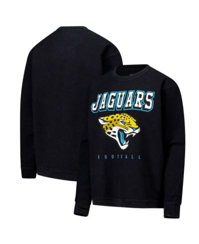 Женская толстовка G-III 4Her by Carl Banks Black Jacksonville Jaguars Comfy Cord Pullover