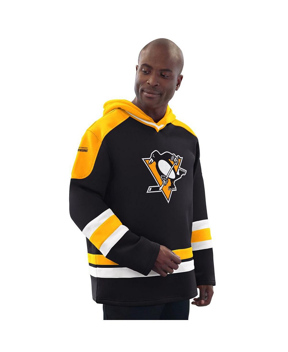 Худи Starter Men's Black/Gold Pittsburgh Penguins Hockey Pullover