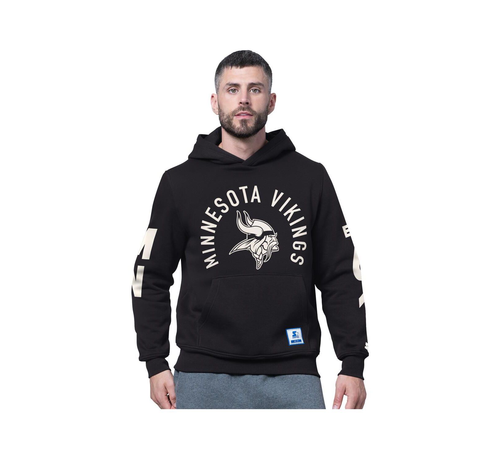 Мужское худи Starter Minnesota Vikings Handoff Fleece