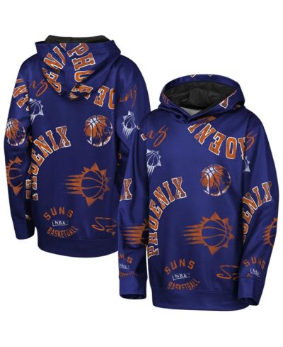 Худи Outerstuff Big Boys and Girls Purple Phoenix Suns Moving Violation