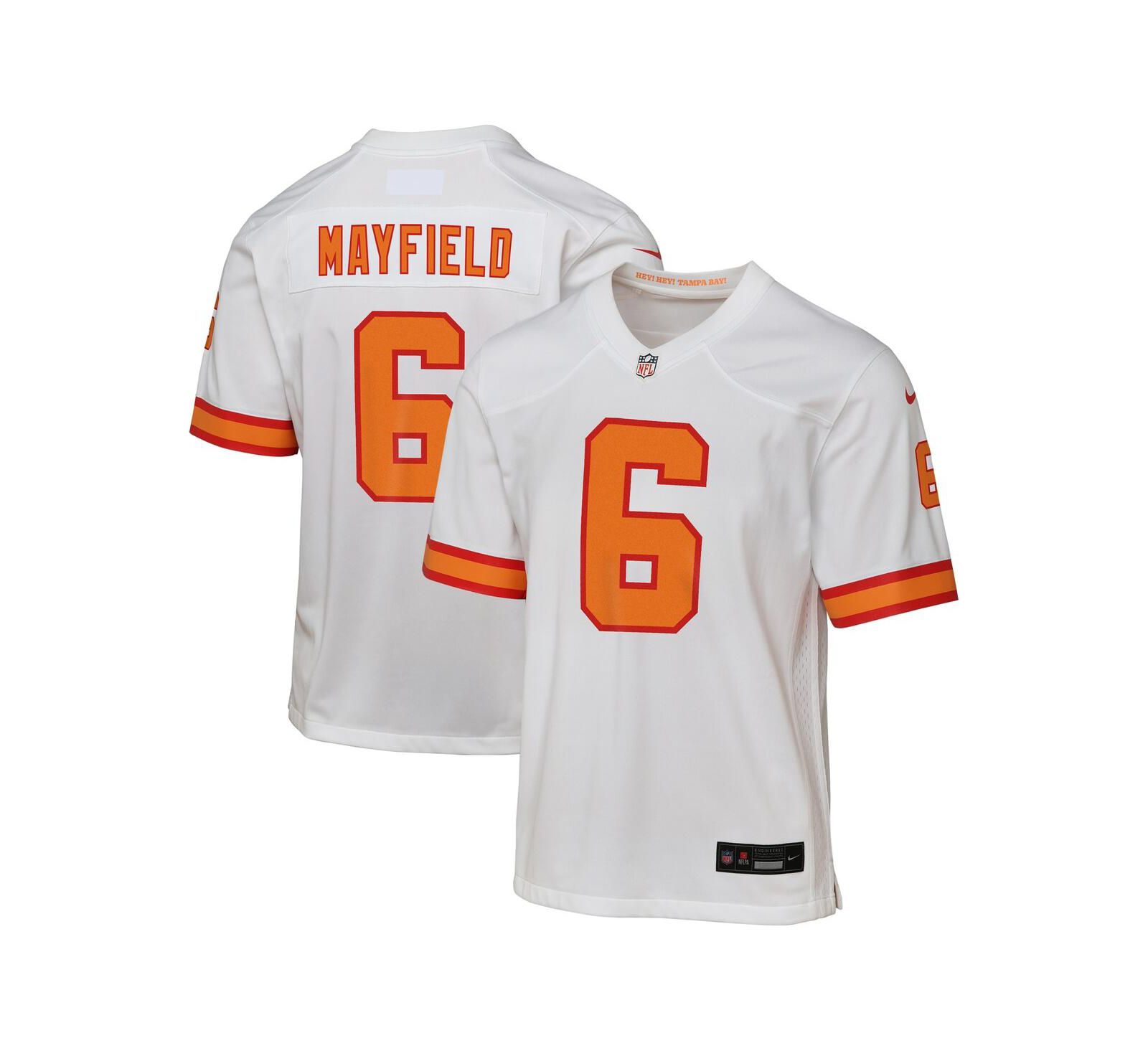 Детская джерси Nike Baker Mayfield White '76 Tampa Bay Buccaneers Game