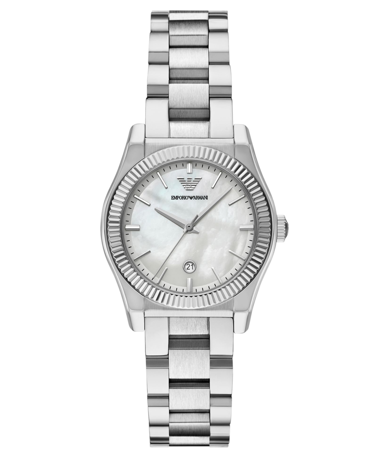 Женские наручные часы Emporio Armani Three-Hand Stainless Steel, 32mm