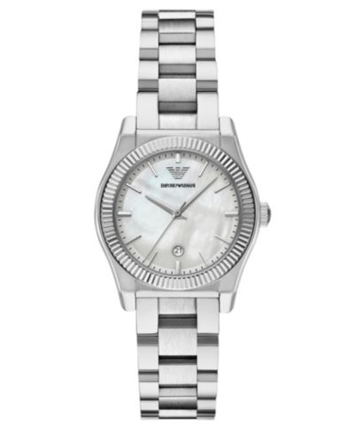 Женские наручные часы Emporio Armani Three-Hand Stainless Steel, 32mm