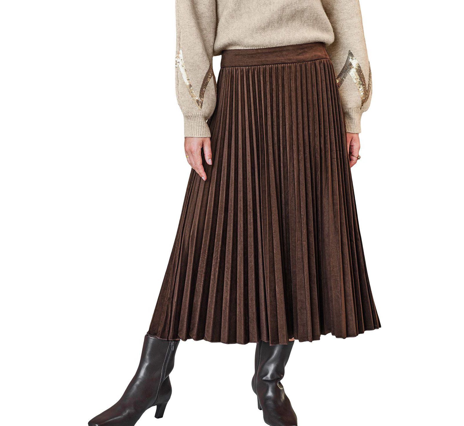 Cupshe Women's Sweet Routine Midi Skirt