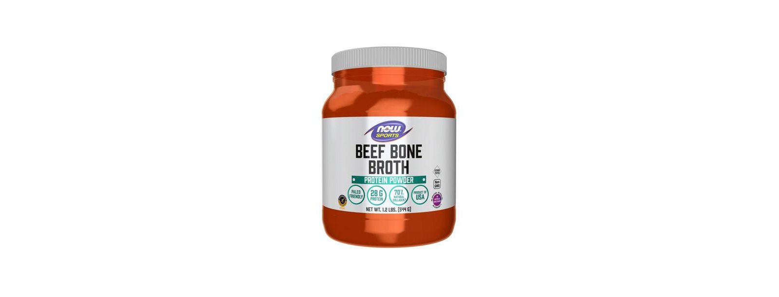 NOW Foods Beef Bone Broth, 1.2 lbs