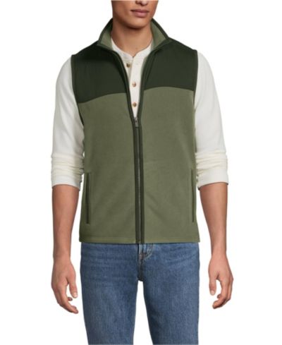 Lands' End Big & Tall Anyweather RainDefense Fleece Vest