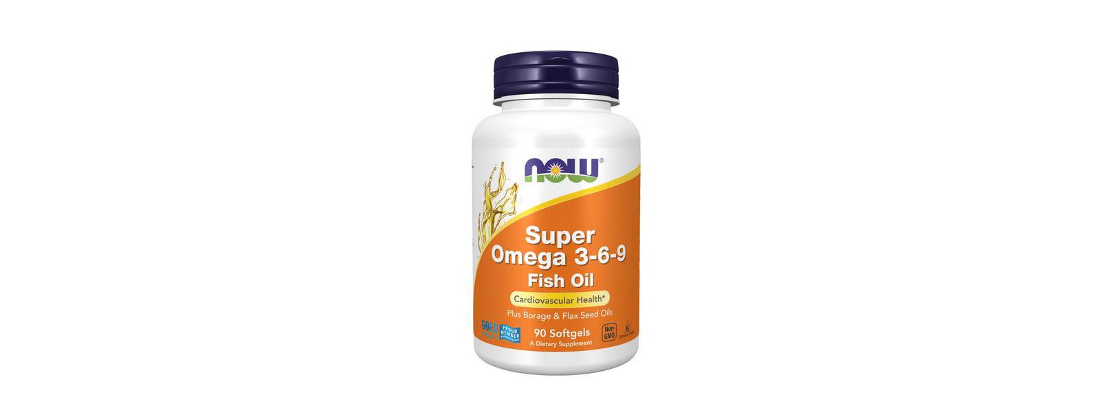 NOW Foods Super Omega 3-6-9, 1200 mg, 90 Sgels