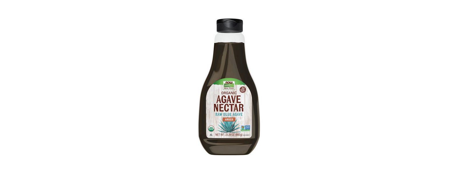Нектар агавы NOW Foods (Amber), 23.28 Oz