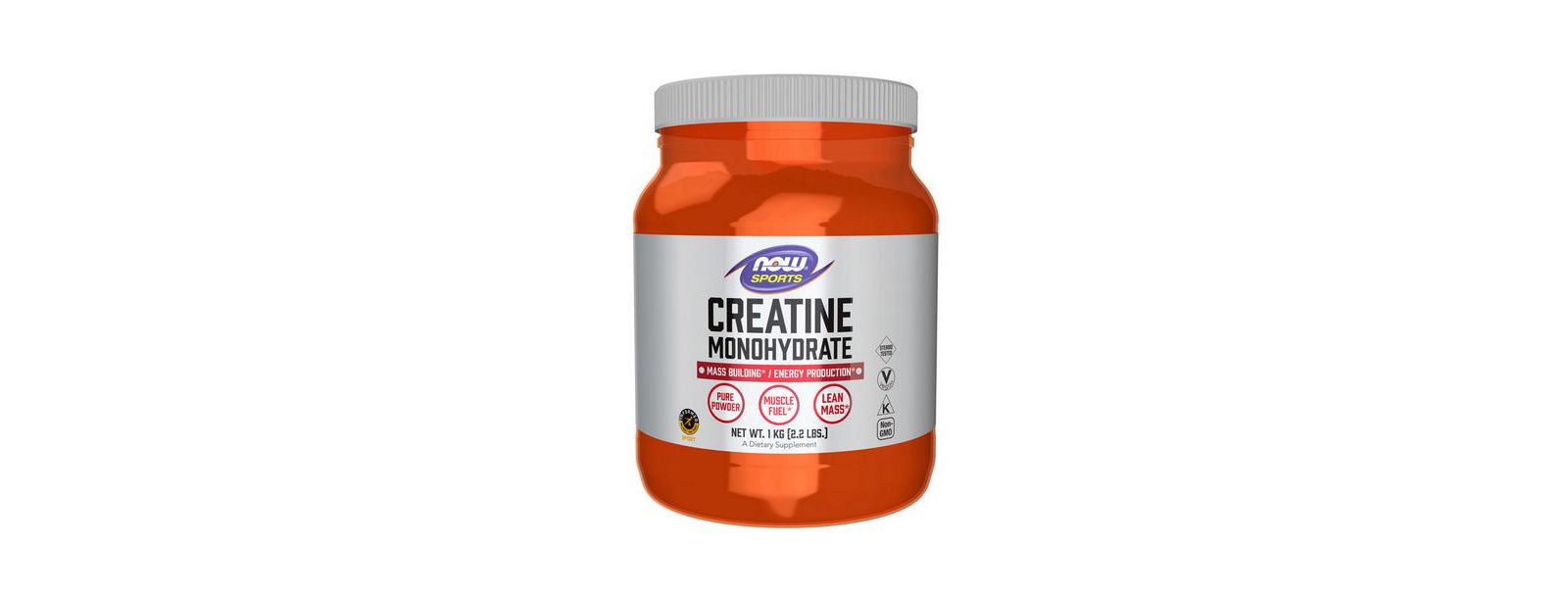 NOW Foods моногидрат креатина порошок, 2.2 lb