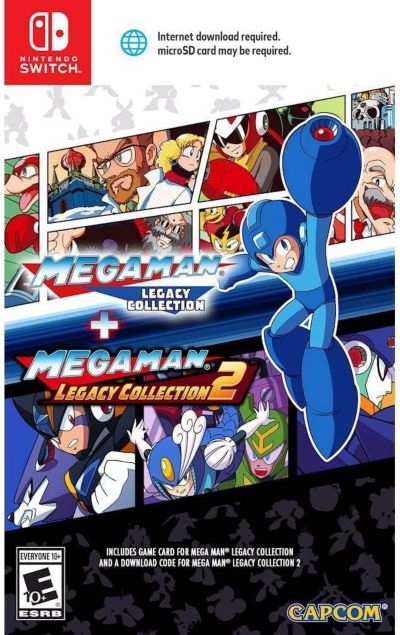 Mega Man Legacy Collection 1 & 2 Nintendo Switch