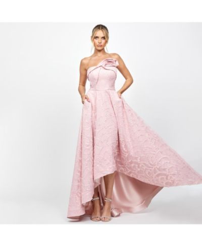 BARIANO Женский Addyson Strapless Hi Lo платье