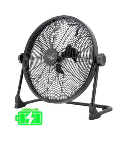 Переносной напольный вентилятор Vie Air 16 Inch, перезаряжаемый, для дома и улицы (IPX4)