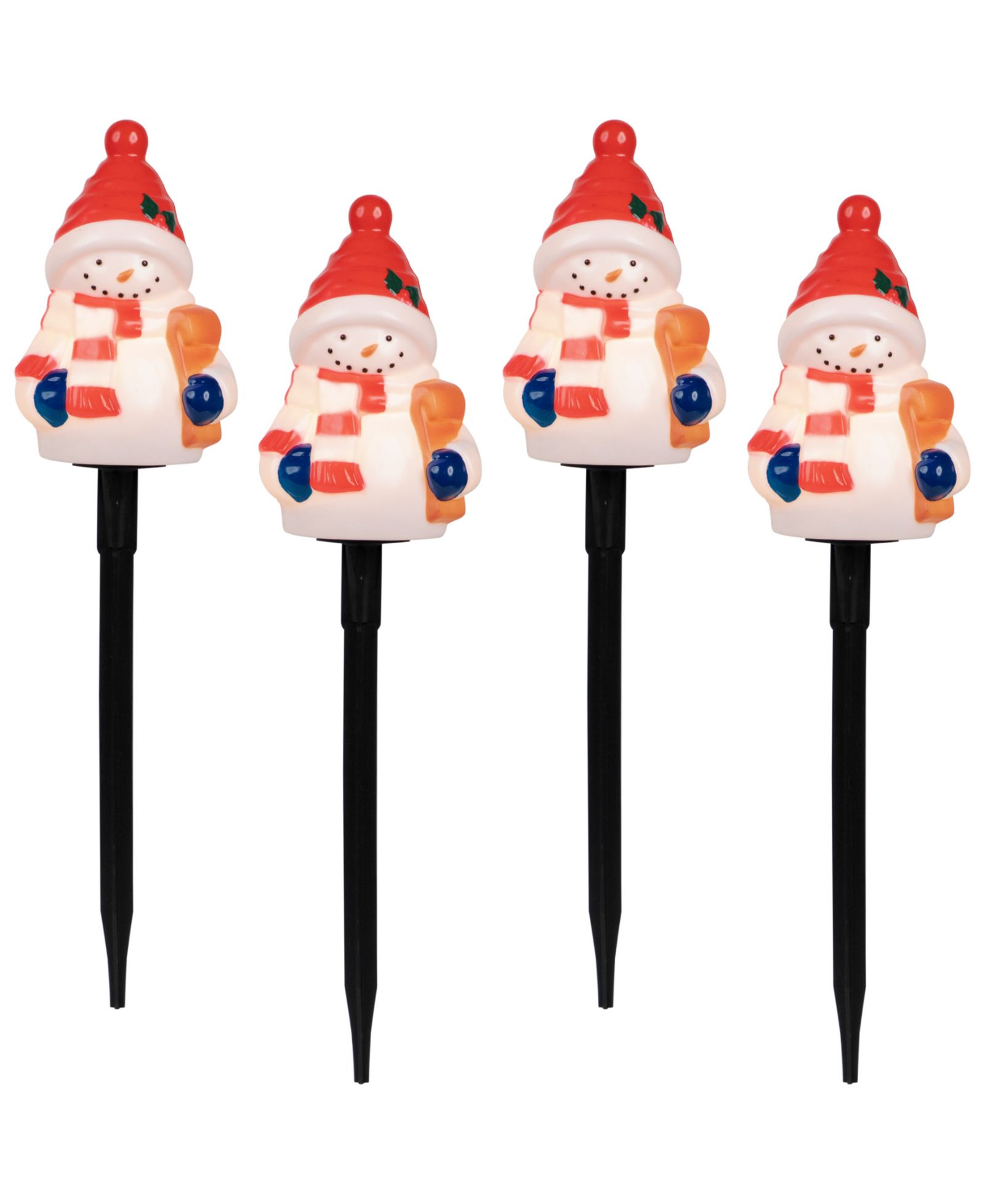 Рождественские садовые фигурки Northlight Jolly Snowmen Set of 4