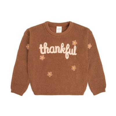 Женский трикотажный свитер "Thankful" для девочек