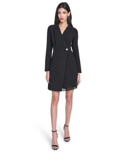 Платье Vince Camuto женское с воротником и длинным рукавом