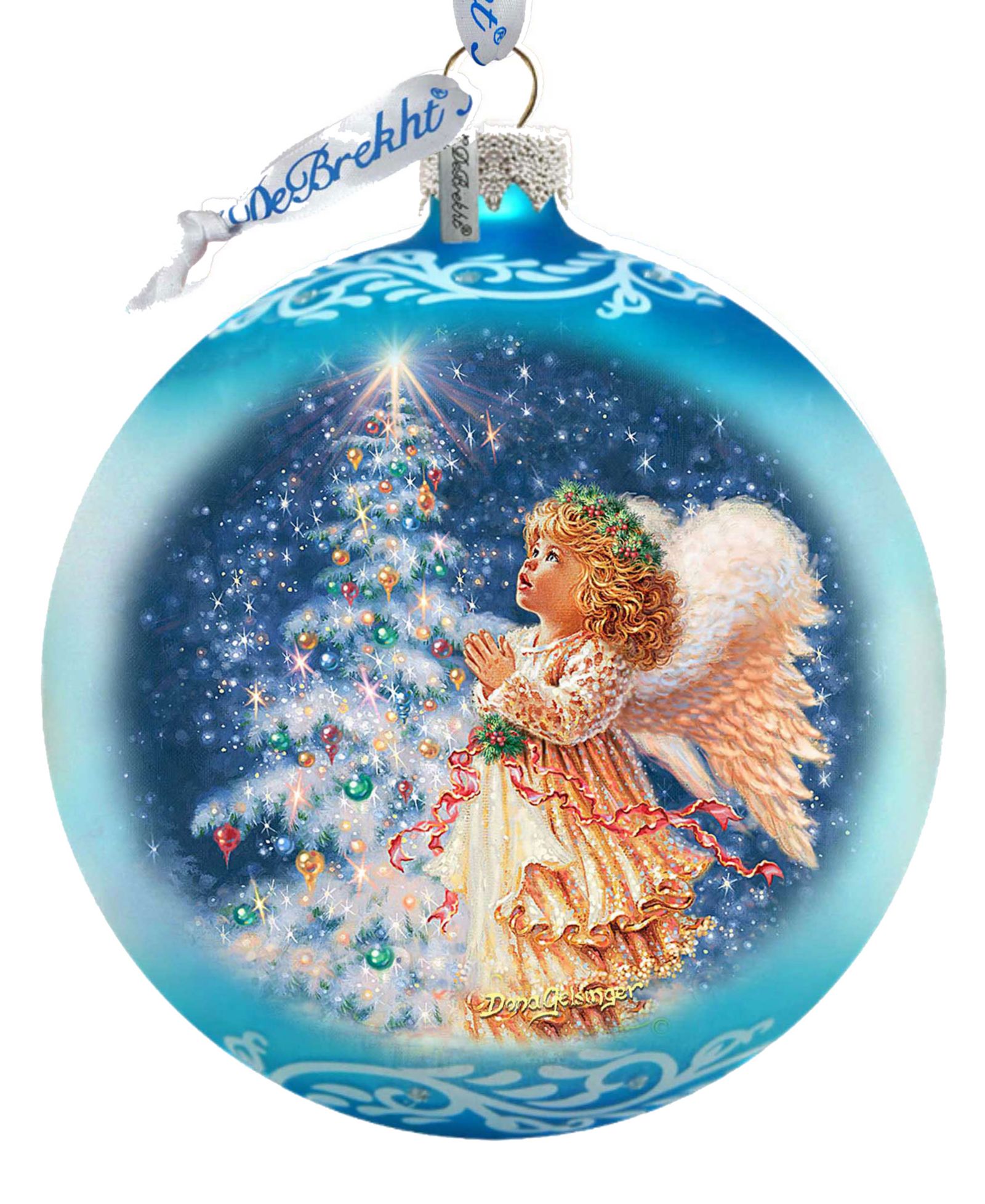 G.DeBrekht рождественское украшение Angel's Christmas Wish Gelsinger