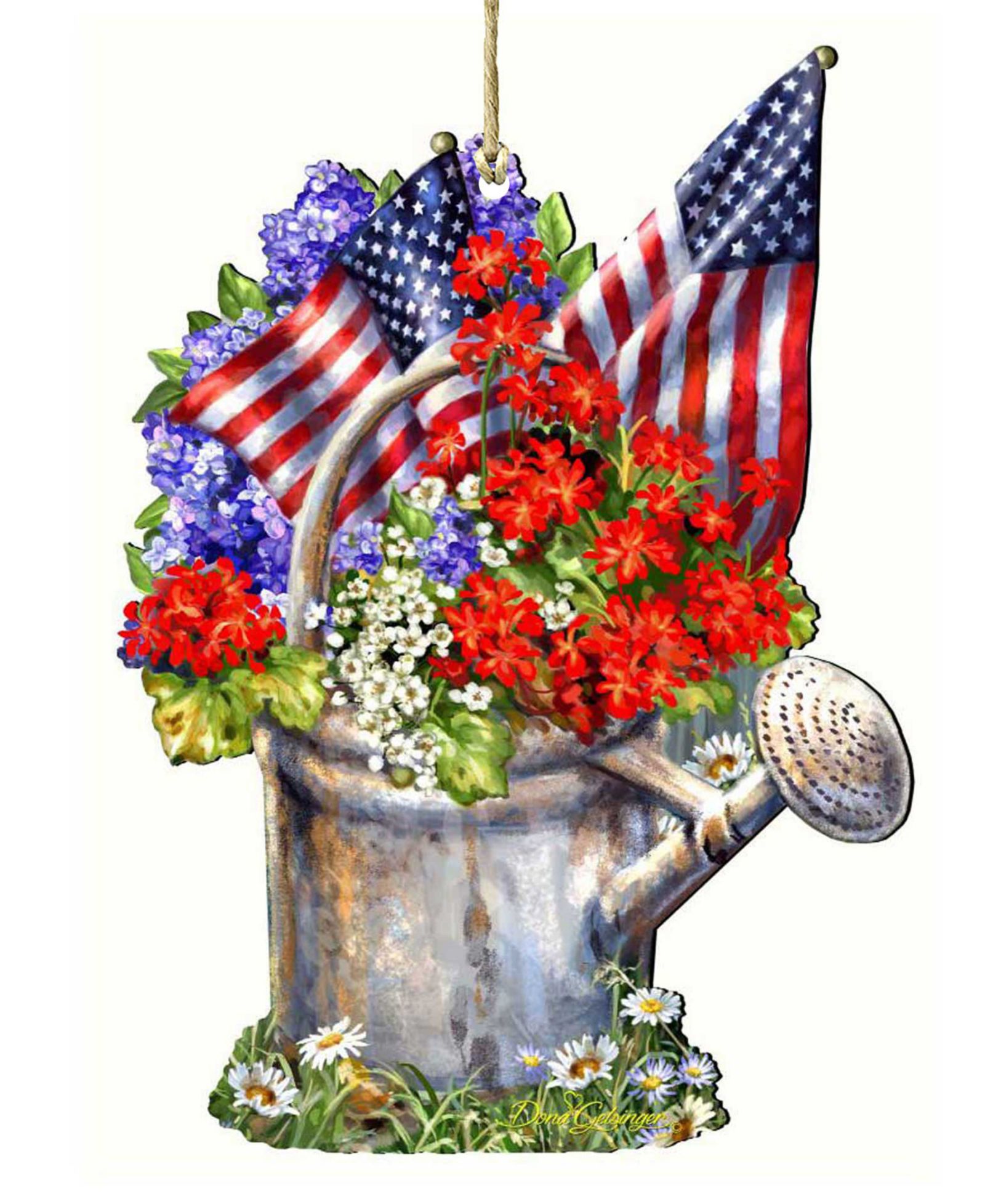 Декоративное украшение Designocracy Celebrating American Freedom Ornament
