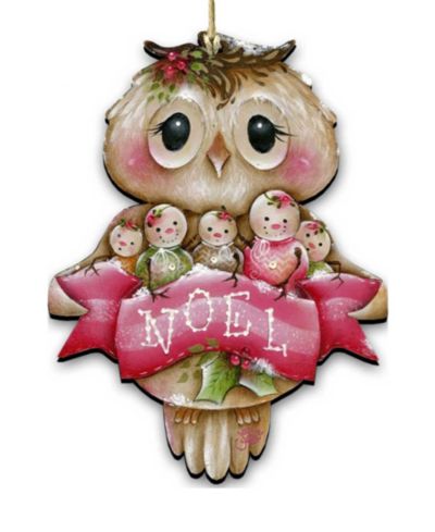 Designocracy елочное украшение Owl You Need Is Love