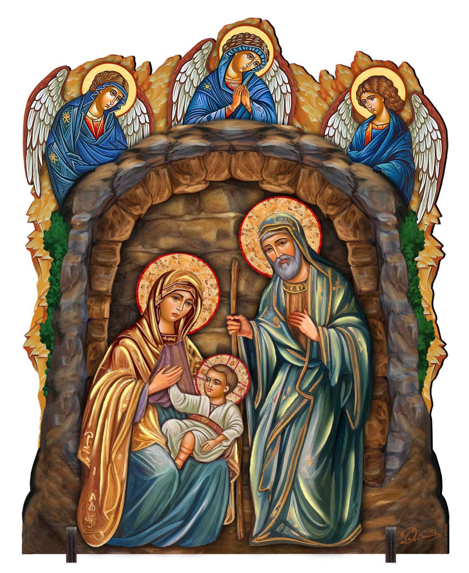 Декор для дома Designocracy Orthodox Nativity Outdoor