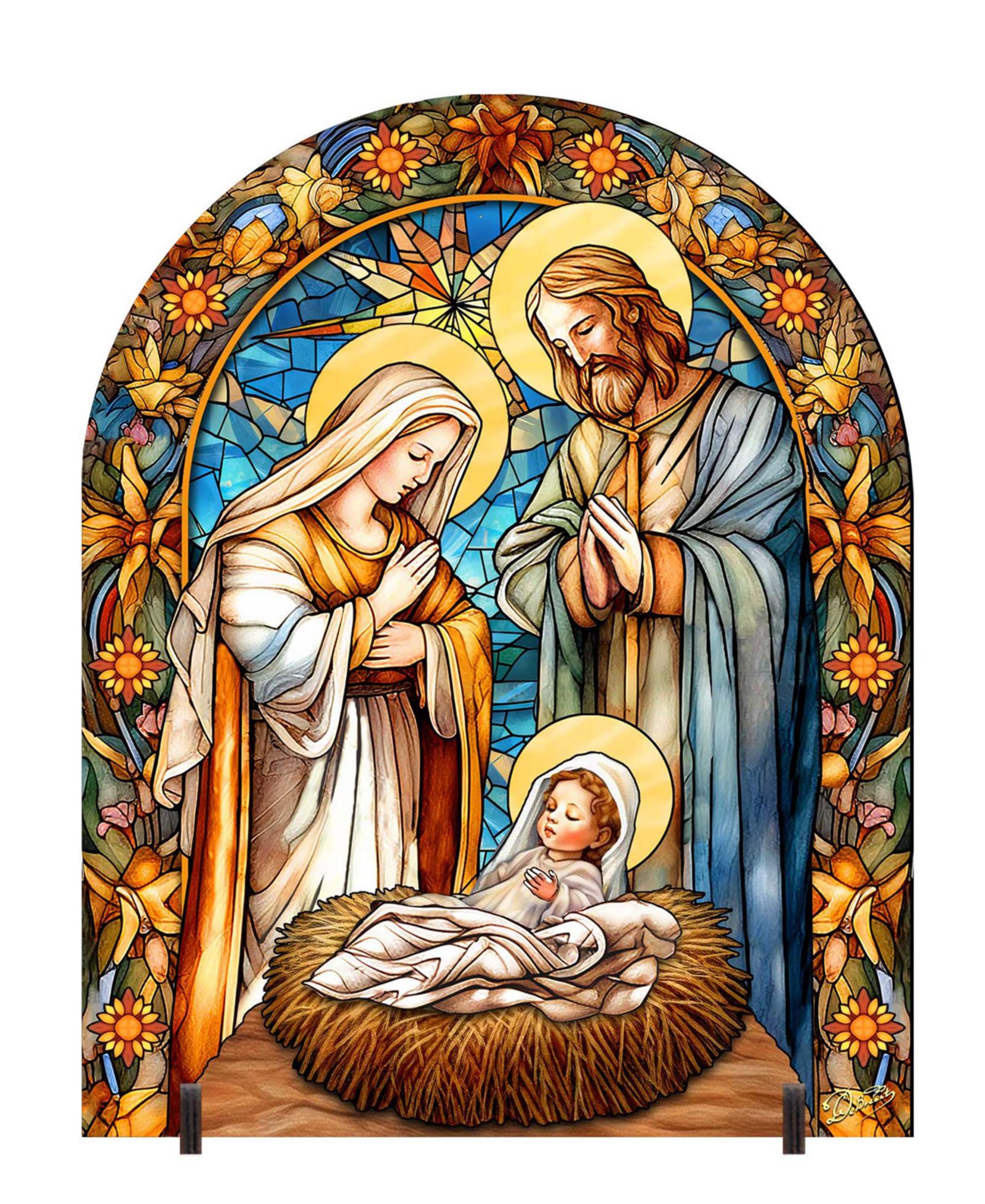Садовый декор Designocracy Classic Nativity