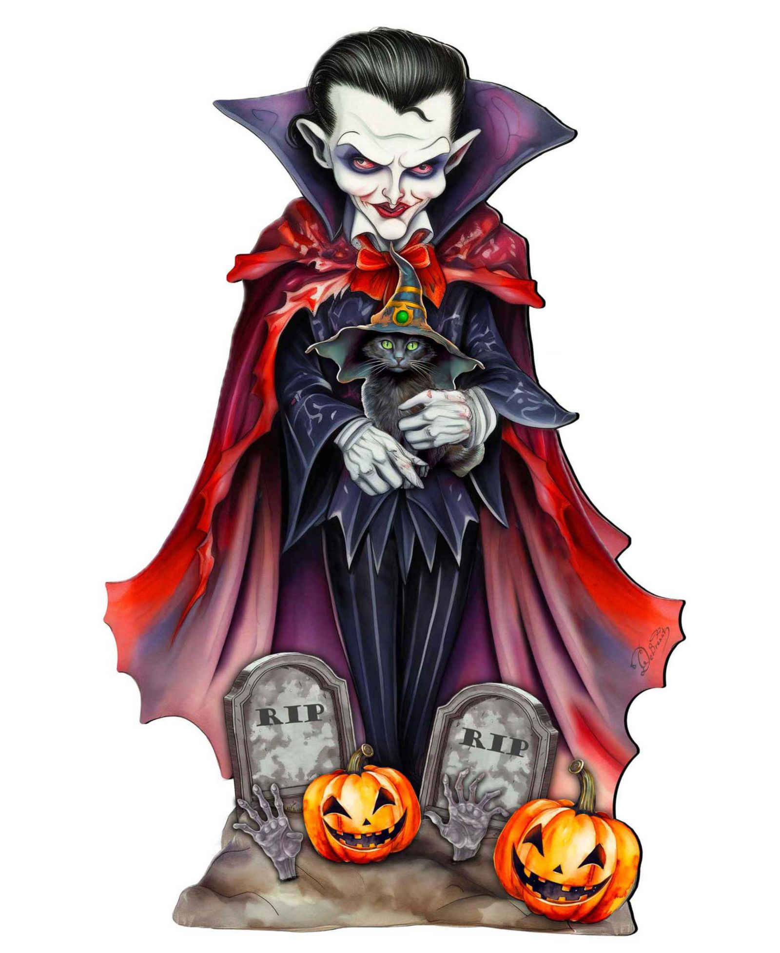 подвесной декор для двери Designocracy Dracula