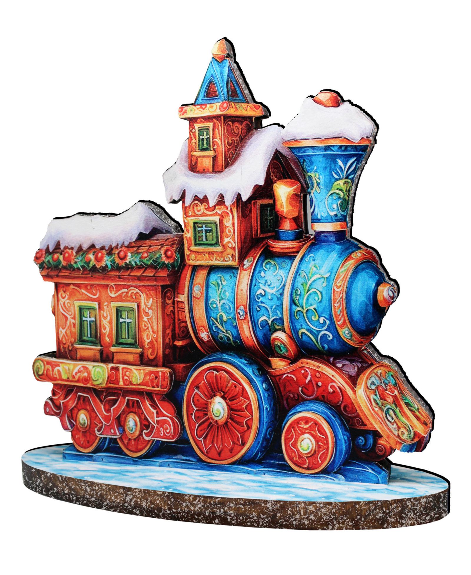 Центральная композиция G.DeBrekht Winter Express Train
