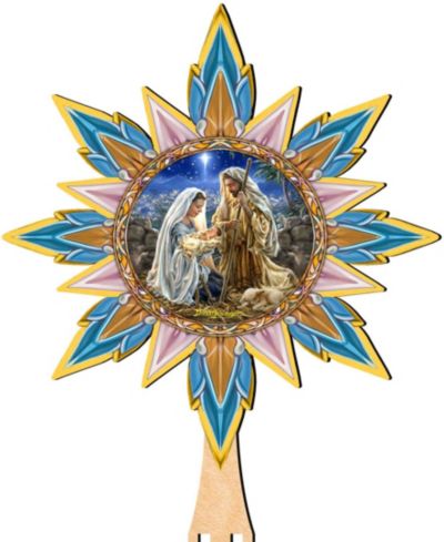Украшение на елку Designocracy Glory to God by D.Gelsinger Tree Topper