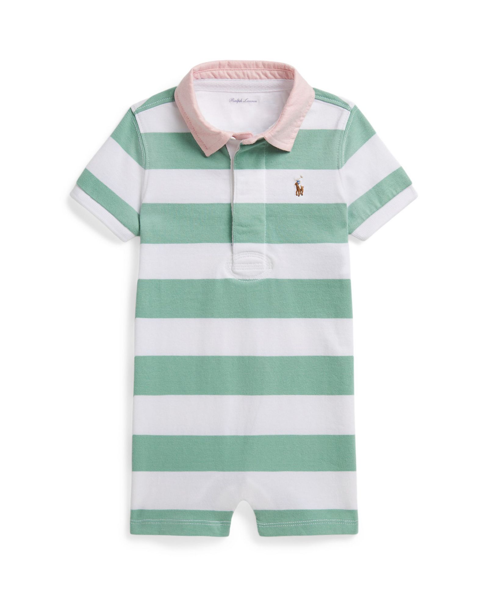 Детский комбинезон Polo Ralph Lauren Striped Rugby Collar для мальчиков