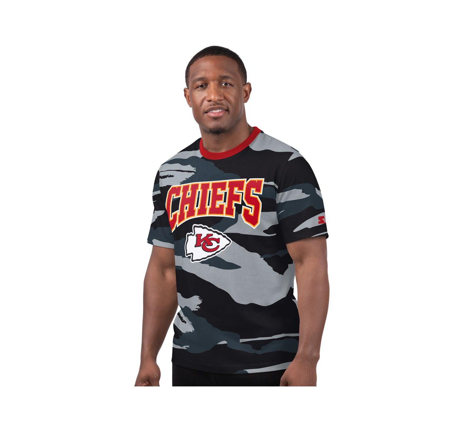 Мужская футболка Starter Gray Kansas City Chiefs Thursday Night Gridiron