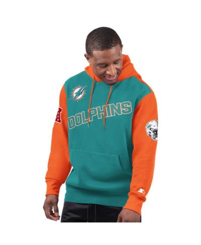 Мужское худи Starter Miami Dolphins Extreme, голубое