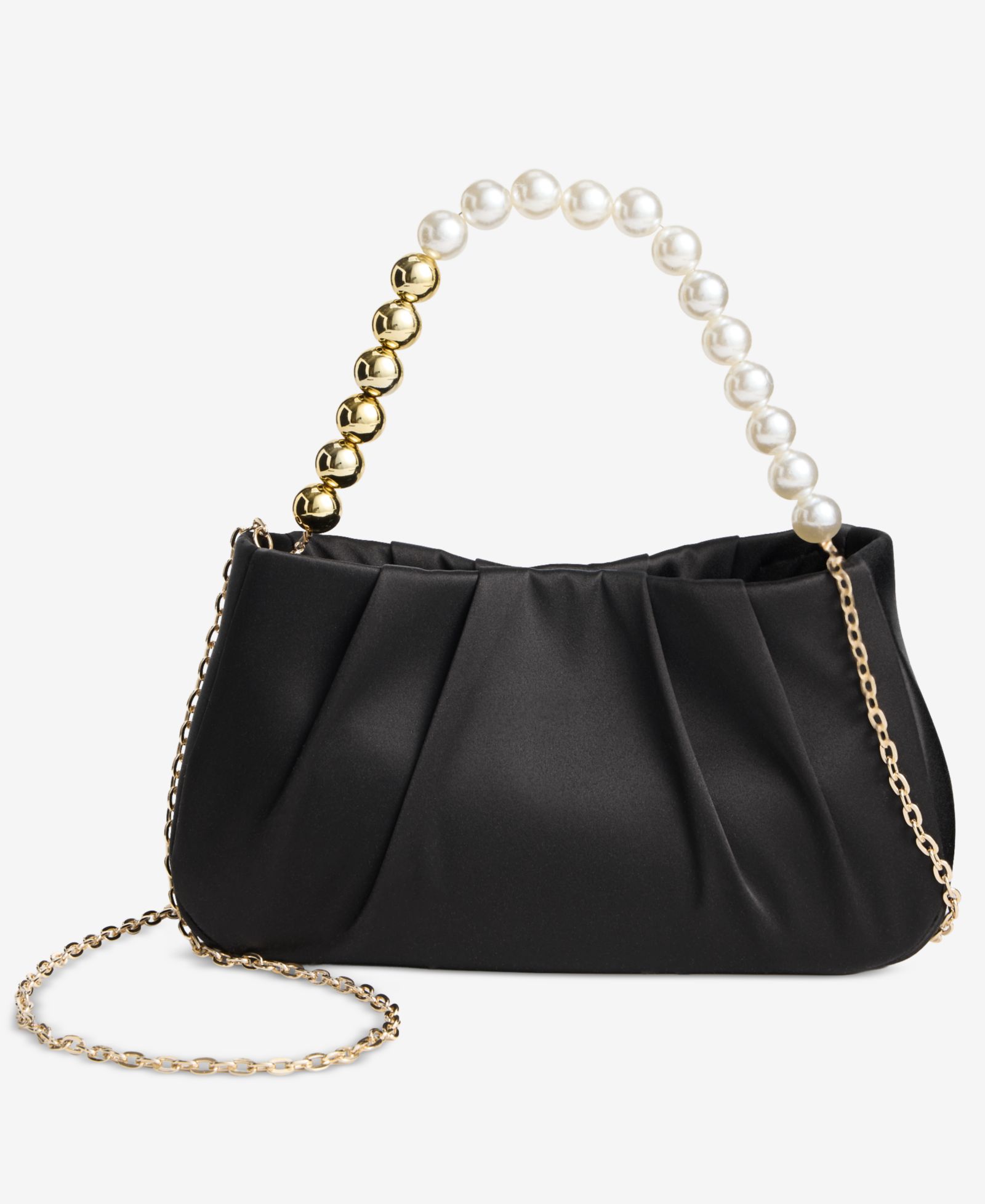 I.N.C. International Concepts Imitation Pearl Top Handle Satchel Bag, Macy's Exclusive