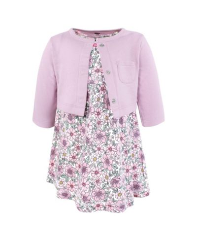 Pink purple pretty floral