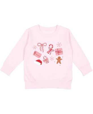 Sweet Wink Baby Girls Christmas Fun Sweatshirt