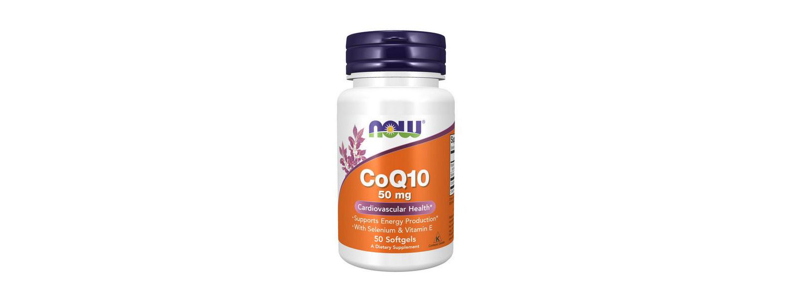 БАД NOW Foods CoQ10, 50 mg, 50 Sgels