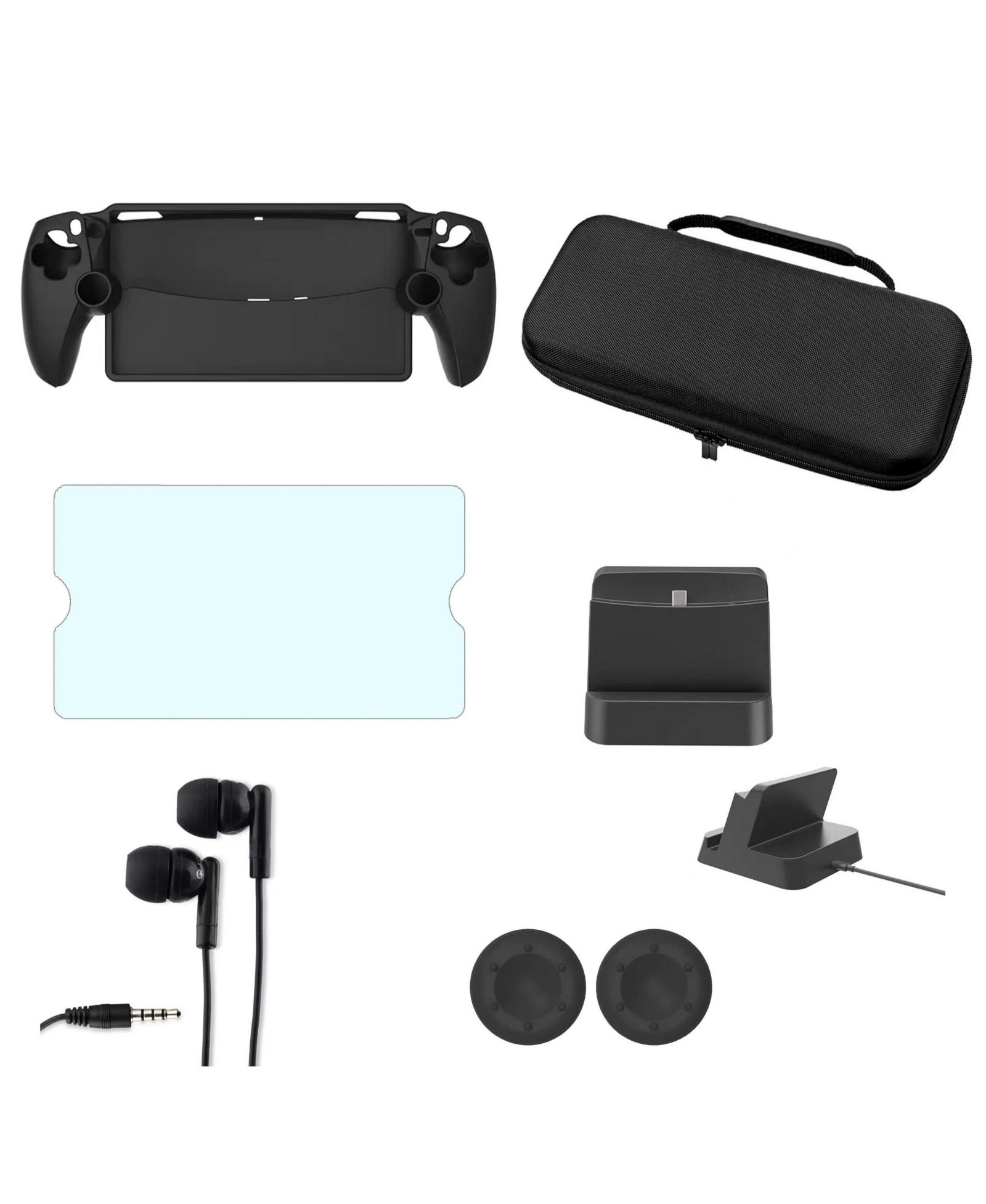 Gamefitz Wired Earbuds Accessories Kit for PlayStation Portal
