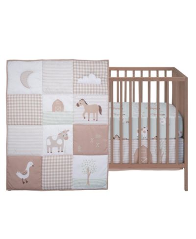 Комплект постельного белья Bedtime Originals Baby Farmyard Friends 3-Piece