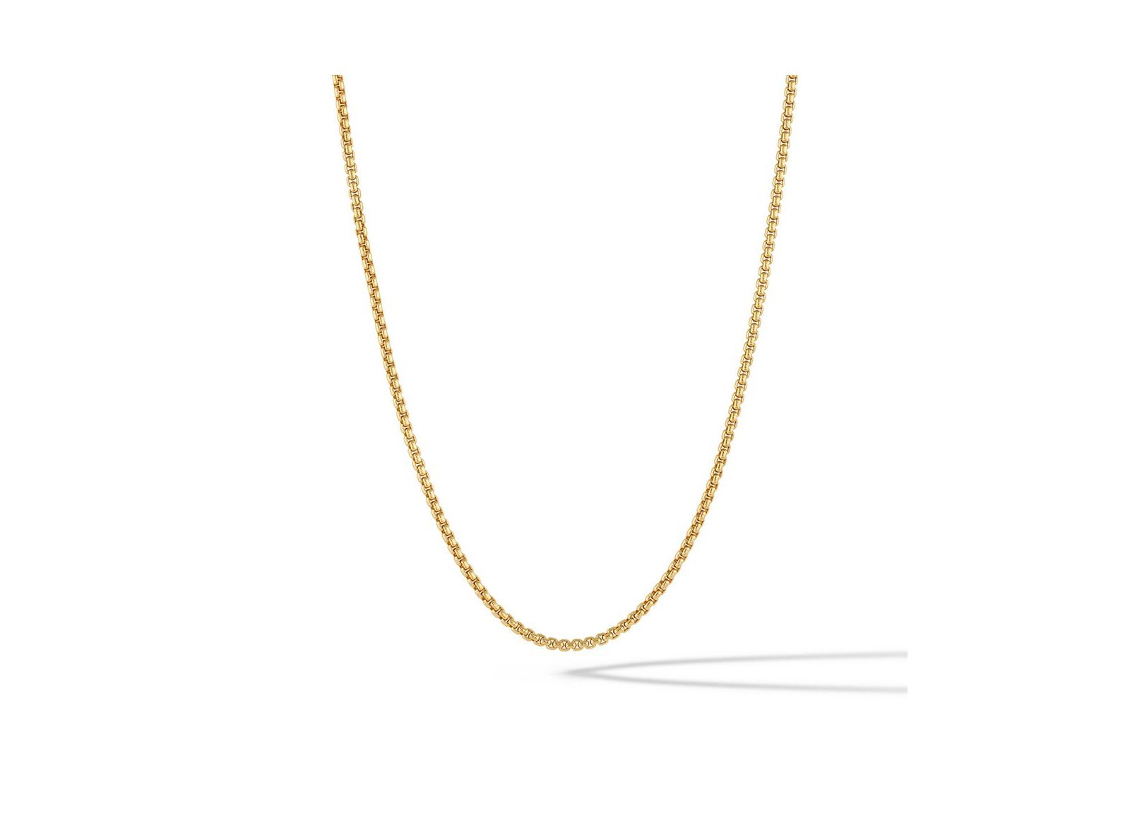 Цепочка-колье Vincero Men's Box Chain, Plated Sterling