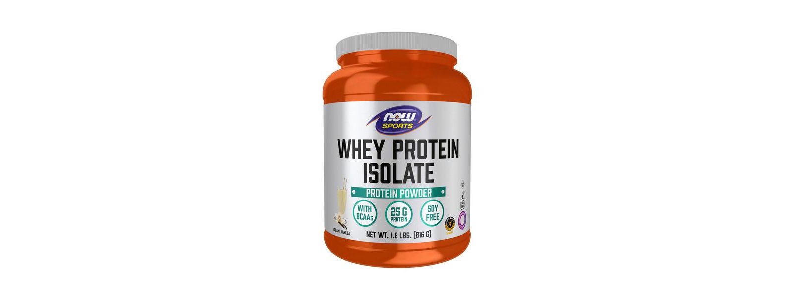 NOW Foods Изолят сывороточного протеина, 1.8 lb