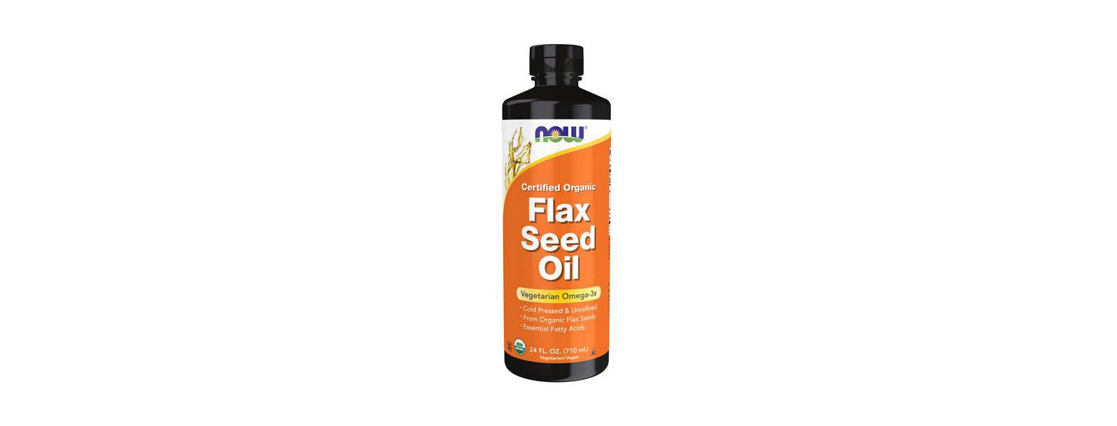 Масло семян льна NOW Foods, 24 oz