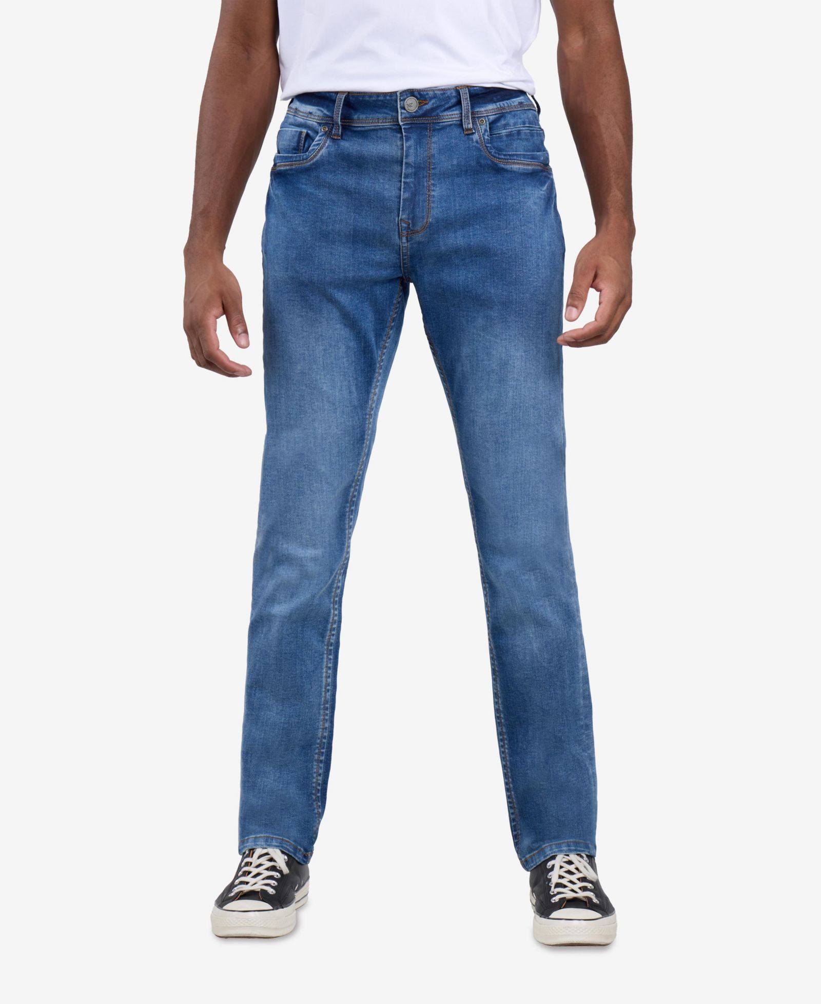XRAY Men's Supersoft Slim Fit Denim Jeans