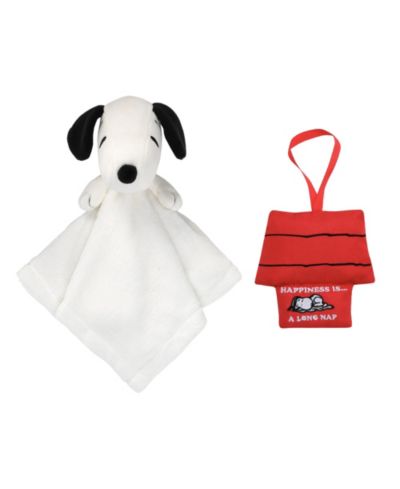 Подарочный набор Lambs & Ivy Snoopy: плюшевое одеяло и подушка на дверь