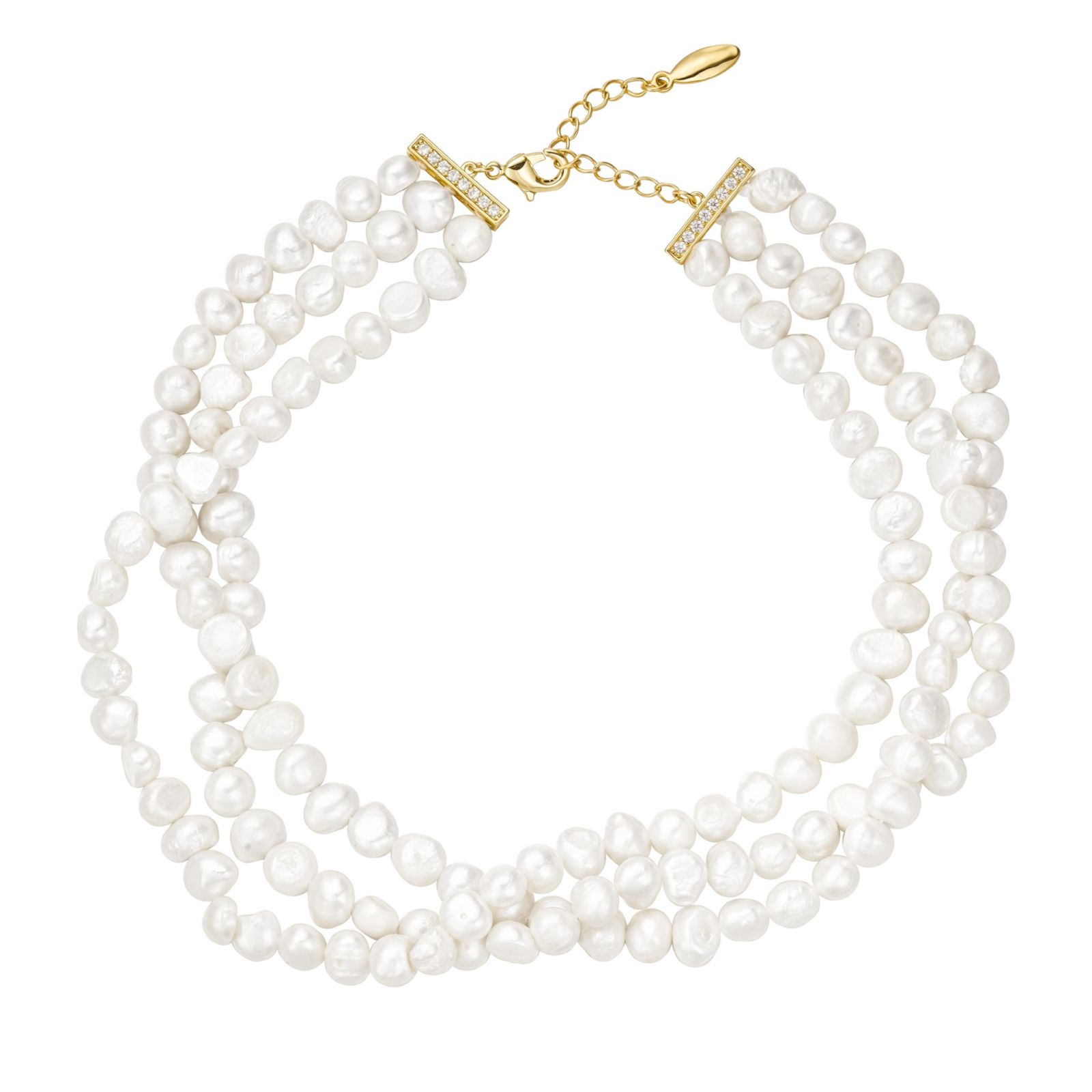 Чокер Untamed Petals Ocean Freshwater Pearl