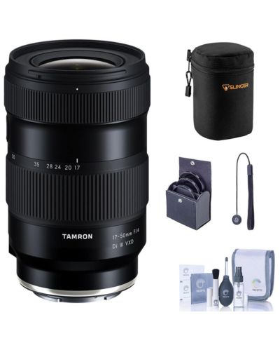 Tamron объектив 17-50mm f/4 Di III VXD для Sony E, комплект с включенной ценностью